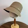 Sombrero de Pescador de Gama Alta con Protección Solar para Mujer, Hace que la Cara Parezca Más Pequeña, Sombrero de Cubo Delgado y Transpirable de Verano, Sombrero Plegable de Moda