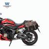 Muscle car Wolf adecuado para Honda CBR650R 21/22, bolsa lateral de lona, bolsa para computadora de negocios, modificación con portaequipajes de liberación rápida