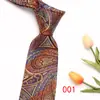 Corbata marrón formal de negocios de 8 cm en stock corbata de poliéster para hombre jacquard negocios corbata vintage fabricantes al por mayor