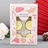 Vela de vidro por atacado Vela do dia dos namorados Proposta criativa Adereços Sem fumaça Romântico ins Estilo Vela de aromaterapia