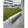 Banco de Árboles de UHPC, Paisaje de Parque, Macetero con Forma Especial, Jardín Exterior, Banco Prefabricado de UHPC