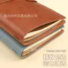 Cuaderno estilo vintage A6, libro de contabilidad, cuaderno de papel kraft con correa, libreta de registro de viaje diario de hojas sueltas, diario