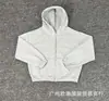 Sudadera con capucha y cremallera Ak Series Marca Americana de Moda Logo Impreso en el Pecho Letra Pequeña Otoño e Invierno Forro Polar