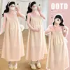 Nuevo Top de Maternidad Rosa de Hada Reductor de Edad + Vestido Camisola de Maternidad Floral Adelgazante