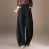 Pantalones Casuales Elegantes de Pierna Recta con Cordón para Mujer 2026 Otoño/Invierno Nuevos de Cintura Alta Adelgazantes Largos Moda Versátiles de Pierna Ancha