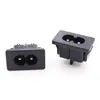 Ac- 1.35kg Socket de Agujero Figura de Ocho Db-8 Negro Dispositivo Terminal Figura de Ocho Socket de Alimentación a Presión 28*16
