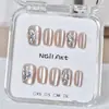 Uñas Portátiles en Caja Transparente al por Mayor para Tiendas Físicas, Parches para Uñas Artísticas, Pegatinas de Uñas Terminadas, Uñas Postizas Removibles