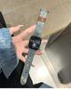 Para Apple Apple Watch 8765 Generación Correa de Reloj de Mezclilla Tie-Dye Nueva Elegante Correa de Reloj de Moda de Mezclilla