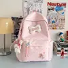 Mochila de Lunares, Gran Capacidad, Bonita Bolsa Escolar para Estudiantes de Secundaria Femeninas, Chicas de Campus, Estudiantes Universitarias, Mochila Ligera para Clase
