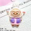 Dibujos Animados Anime Animal Zorro Pequeño Resina Accesorios Bricolaje Pegamento Crema Pasador Funda de Teléfono Colgante Accesorios Colgantes Materiales
