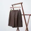 Verano Nuevo Estilo Hombres Artístico Gama Alta Casual Moda Versátil Simple Color Sólido Cómodos Shorts de Cinco Puntos