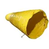 Duto de ar para mineração FTZSSW800x10 duto de ventilação de túnel, dobrável e empilhável, antiestático, duto de ar de pressão positiva