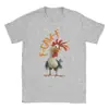 Camiseta para Hombre Divertida con Juego de Palabras de Pollo F-Caw-F Humor Única