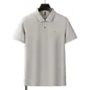 Camisa Polo de Manga Corta de Verano para Hombre Transfronteriza con Cuello Bordado Suelto, Camiseta Casual de Manga Corta, Camiseta de Negocios de Comercio Exterior