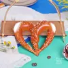 Modelo de pão alcalino para simulação decoração criativa para casa Pree knot Bolsa de frutas vermelhas Bastão de água alcalina Novo pingente exótico