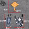 Divertido adhesivo rascable personalizado para mascota gato Adhesivo rascable para coche Adhesivo decorativo para carrocería Adhesivo impermeable para locomotora de coche eléctrico