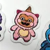 Patches Bordados de Animação de Desenho Animado, Bordado Plano, Patches Bordados com Borda a Laser, Vários Estilos, Patches Decorativos para Reparo de Furos em Roupas