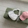 Bolso de Hombro y Axila de Nailon con Puntos Nuevos Artísticos Estilo Japonés, Simple y Fresco, Bolso Tipo Dumpling de Gran Capacidad para Viajes Diarios para Mujeres