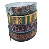 Fita de Poliéster a Pronta Entrega do Fabricante, Cinto Estampado Estilo Étnico, Cinto de Lona, Alça de Bolsa, Acessórios Decorativos para Sapatos e Chapéus