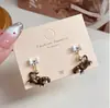 Pendientes de Gato Kt Dulces y Lindos para Niñas Pendientes Juguetones de Perro Salchicha Oso Pendientes Personalizados de Dibujos Animados de Hello Kitty