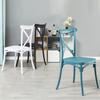 Fábrica de Sillas de Comedor de Plástico Personalizadas Venta al por Mayor Café Tienda de Conveniencia Silla de Comedor de Color Comedor Restaurante Hogar Plástico Din