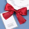 Llegada Nueva Coreana Pinza para el Cabello con Lazo de Tres Capas Popular en Internet ins Elegante Francés Elegante Pinza Lateral de Cinta Accesorios para el Cabello para Mujeres