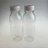 Suministro Directo de Fábrica Botella para Bebida de Jugo de 250ml Botella para Bebida de 38mm Botella de PET Botella para Té de Leche Botella para Leche Agua Mineral