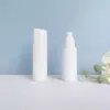 Frascos de Loção para Pets em Estoque 30ml 100ml, Frascos Brancos Tipo Bomba Dispenser de Emulsão Aquosa, Frascos Cosméticos com Essência em Gel
