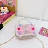 Bolsos para Niñas Moda de Primavera Bolso de Hombro Mensajero de Princesa para Niñas Bolso de Niña Pequeña Moderno y Lindo Bolso de Mano de Perlas