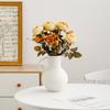 Shumen Arte Maceta Cerámica Florero Lujo Ligero Gama Alta Decoración Sala de Estar Arreglo Floral Artificial Adorno Contenedor Hidropónico