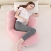 Almofada de Apoio para Cintura em Veludo Cristal para Inclinação de Cama, Apoio Lateral para Quem Dorme de Lado e Barriga para Grávidas, Almofada de Dormir Exclusiva para Exportação