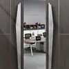 Nuevo Manija de Puerta Corredera de Vidrio Estilo Chino Antiguo Manija de Puerta de Acero Inoxidable Minimalista de Lujo Ligero