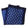 Fabricante Original Em Estoque Lenço de Seda Pequeno Quadrado para Pescoço 23cm Bolso de Terno Masculino Lenço de Seda Poliéster Homens de Negócios