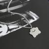 Nuevo Collar Nube Monstruito ins Viento Sexy Accesorios Suéter Nicho Hip-Hop Cadena Clavícula Joyería