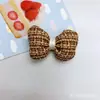 Accesorios para pasador de pelo DIY de lazo floral de tela estilo coreano, ropa, funda de teléfono, accesorios para prendas de vestir