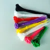 Abraçadeiras de Nylon Autotravantes, Coloridas, 10 Peças, 30 Peças, 50 Peças, Vermelho, Amarelo, Azul, Verde, Preto, Branco, Tiras de Amarração para Jardinagem, Abraçadeiras Industriais