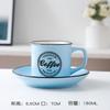 Conjunto de xícara de cerâmica moderna nórdica, copo de água, xícara de café com pires, xícara para chá da tarde, casa, escritório, luxo leve