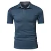 Comercio Exterior Europeo y Americano Camisa Polo de Verano para Hombre Venta Caliente Nueva Estampado Digital 3D Manga Corta Casual de Negocios Polo Versátil