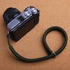 X04 cuerda de paracaídas hecha a mano correa de muñeca para cámara micro individual Fuji SLR pulsera anticaída hebilla de acero inoxidable de nailon