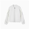 Chaqueta de béisbol de manga larga con cuello cruzado de Design Sense para mujer, otoño 2024, nueva chaqueta de algodón espacial negra
