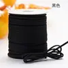 Cordão de Couro Veludo Coreano Cordão de Camurça Veludo Dupla Face Acessórios de Joalheria DIY Feitos à Mão Cordão Trançado para Pulseira Colar Cordão de Camurça