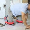 Rodillera Arrodillada Patineta Limpiador de Piso Artefacto Rodillo de Trabajo Almohadilla Rodillera Móvil de Rueda Universal Limpieza del Hogar