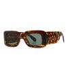 Marca Europea y Americana Gafas de Sol Modernas Retro para Mujer Estilo INS Gafas de Sol de Pata Ancha Gafas de Sol de Moda Combinables 9111