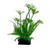 Decoração para Aquário Plantas Aquáticas de Plástico, Plantas Artificiais, Decoração de Micro-Paisagem Suculenta, Flores Artificiais, Pequenos Enfeites de Plantas Aquáticas