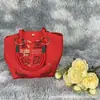Bolsa Linda Estilo Coreano Hebilla Magnética Trabajo Viaje Diario Portátil Gran Capacidad Bolso Cubo Bolso Tejido de Punto Mayoreo