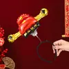 Duoyang Año Nuevo 2026 Creativo Primavera Globo Diadema Pasador Día de Año Nuevo Festivo Divertido Foto Regalo