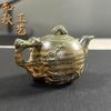 Sándalo verde mango de flor de ciruelo pieza de mano para tallado de adornos oficina estudio mesa de té artesanías mascota de té al por mayor