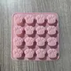 Molde de gesso de boneca cartoon garra de gato fofa 16 peças coolomi Cristal epóxi molde epóxi artesanal