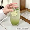 Vaso de vidrio para beber Libby's, diseño de nicho con patrón de nubes, vaso para whisky con bola de hielo, taza de café, vaso para jugo de uso doméstico