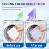 Hojas Absorbentes de Color de 50 Piezas Transfronterizas para Prevenir la Transferencia de Color, No Manchan, Lavables con Otra Ropa, Papel Absorbente de Color para Lavadoras Domésticas